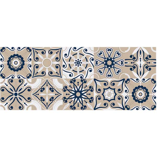 استیکر کاشی طرح Setare بسته 10 عددی