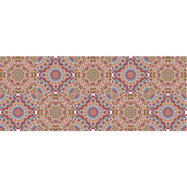 استیکر کاشی طرح سنتی کد 31 بسته 10 عددی