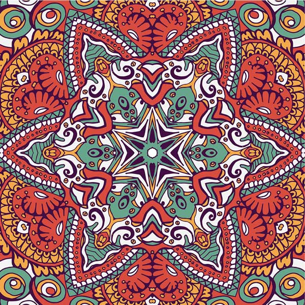 استیکر کاشی طرح سنتی بسته 10 عددی