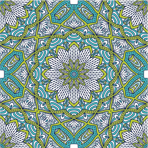 استیکر کاشی طرح سنتی کد 03 بسته 10 عددی