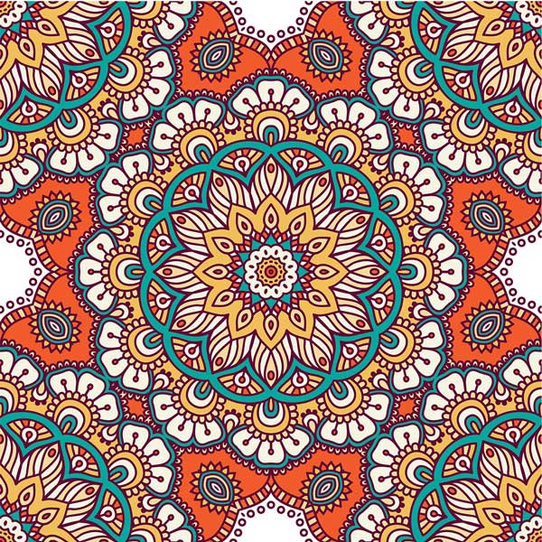 استیکر کاشی طرح سنتی کد 05 بسته 10 عددی