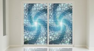 استیکر شیشه