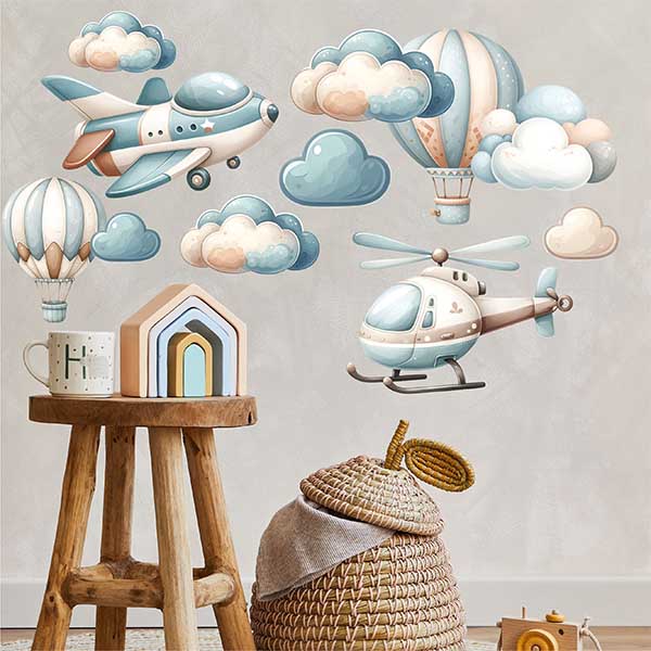 استیکر کودک راتیانا مدل خلبانی