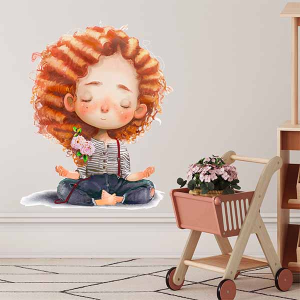 استیکر کودک راتیانا مدل lovely girl