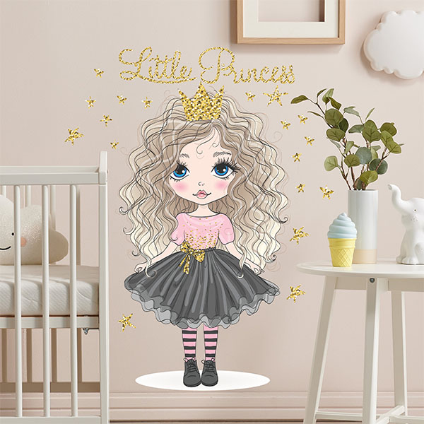 استیکر کودک راتیانا مدل LITTLE PRINCESS